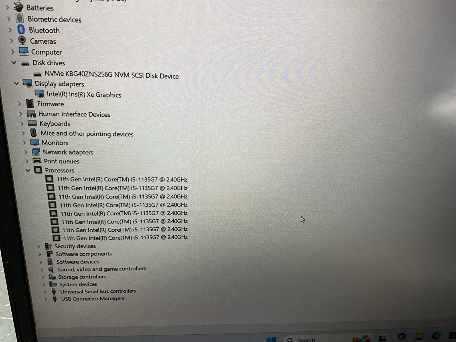Lenovo ThinkPad E15 15.6″ I5-1135G7@2.4GZ 16GB RAM 256GB SSD Win11H