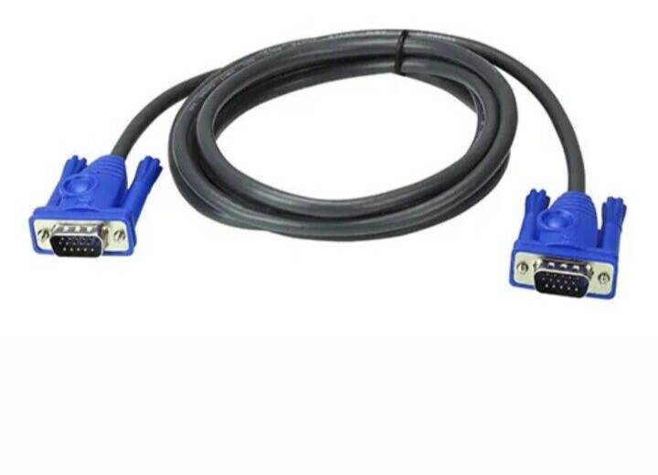 VGA SVGA 5ft. Cable Adapter Male to Male LCD PC TV