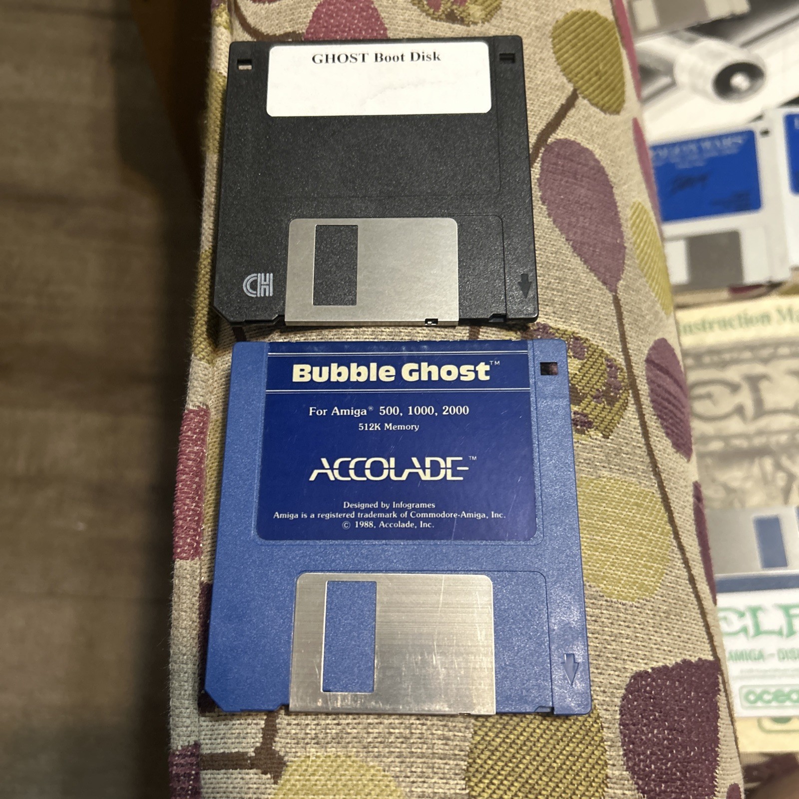 Commodore Amiga Huge Lot 21+ Great Games Floppy Disks Original Vintage Diskettes
