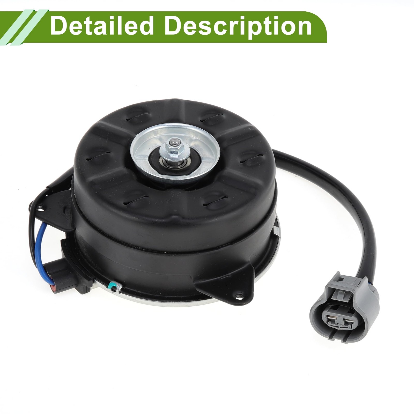 Hihaha Engine Cooling Fan Motor 13.5×12.5×11.5cm, Does Not Apply