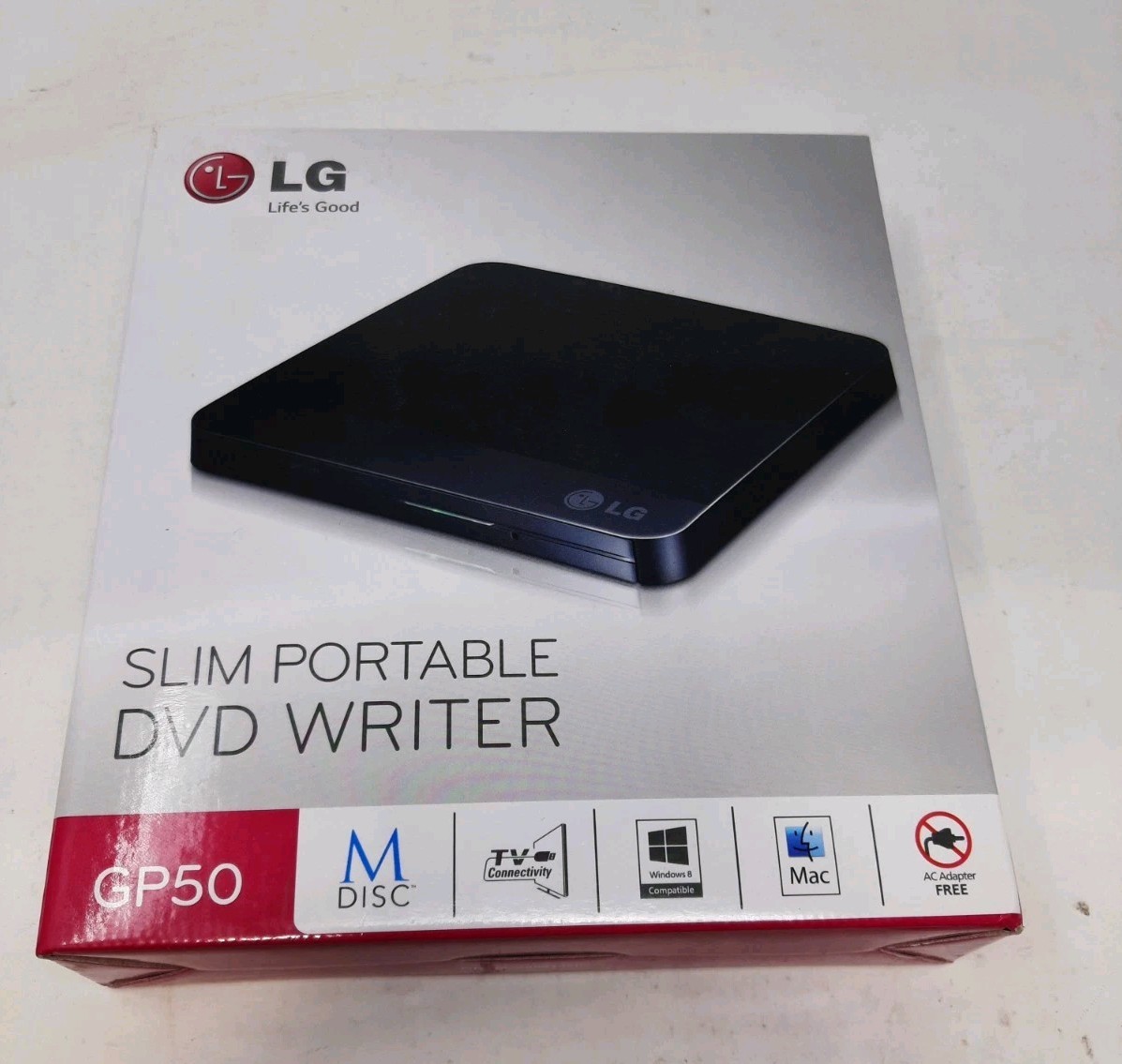 LG Slim Portable DVD Writer GP50NB40 *NEW