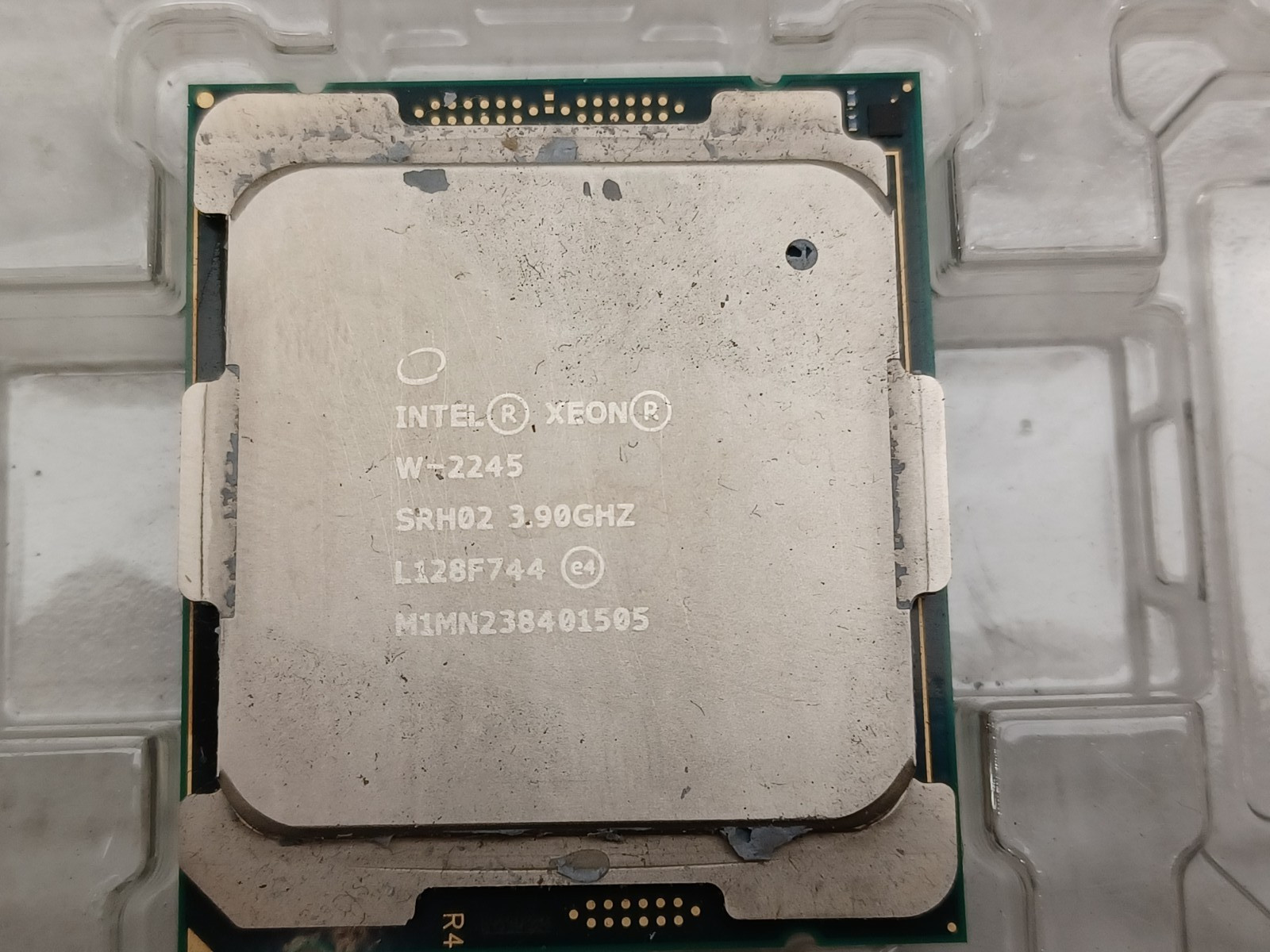 Intel Xeon W-2245 3.90Ghz 8 Core CPU Processor SRH02