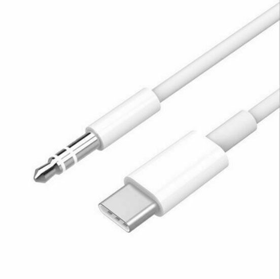 1M Car Stereo Android Type-C USB-C to 3.5mm Male Audio Jack AUX Cable Adapto lot
