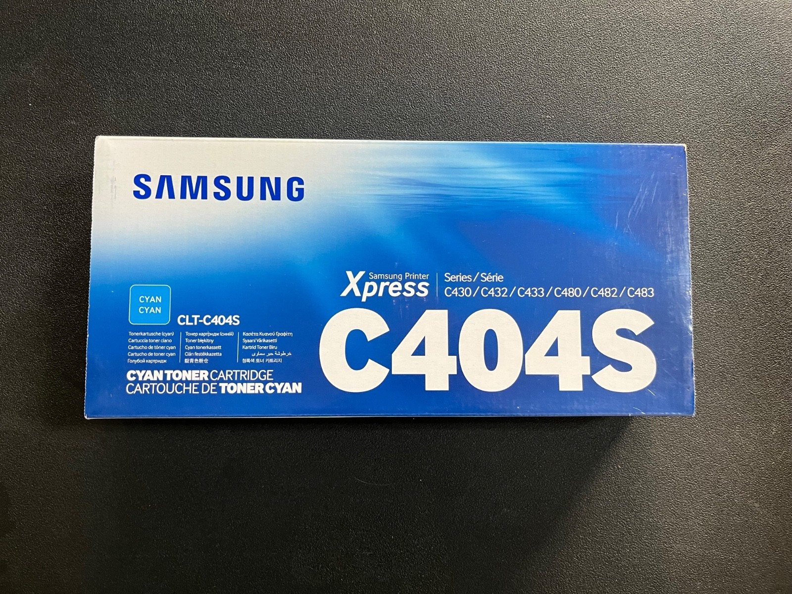 Compatible Samsung 404S Toner Cartridge Set CLT-K404S C404S M404S Y404S 4-Pack N