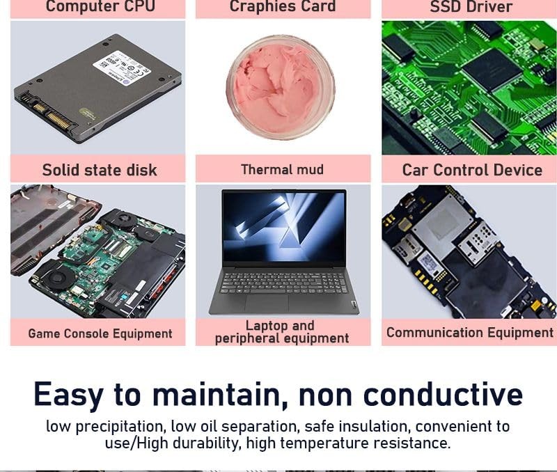 UTP-6 12.8w/mk Thermal Putty for VGA GPU IC Processor Rapid Cooling 10g