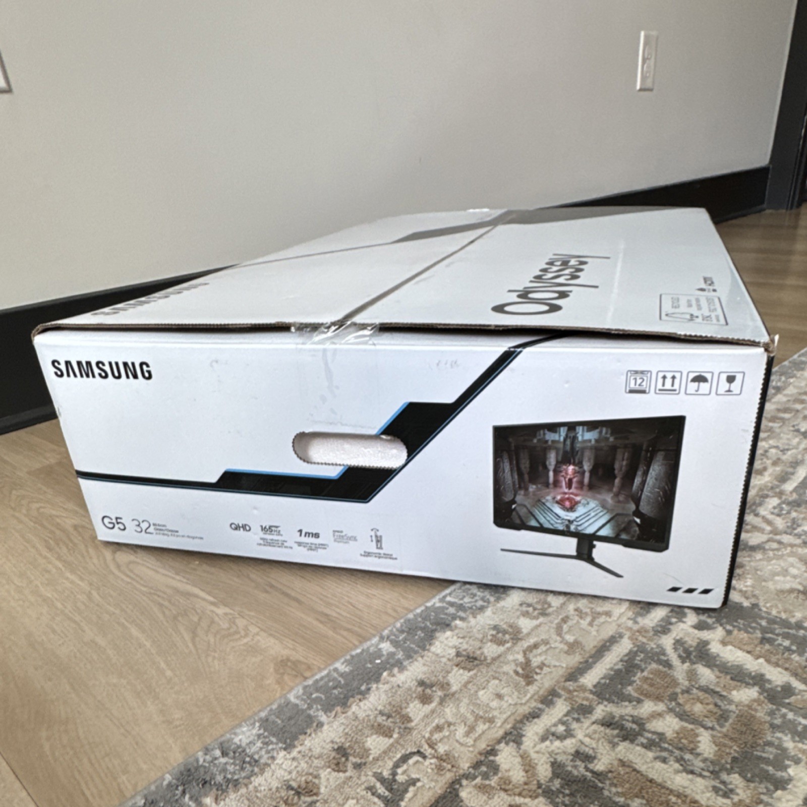 Samsung Odyssey G5 32″ Gaming Monitor 165Hz 1ms 2560×1440 HDMI Black
