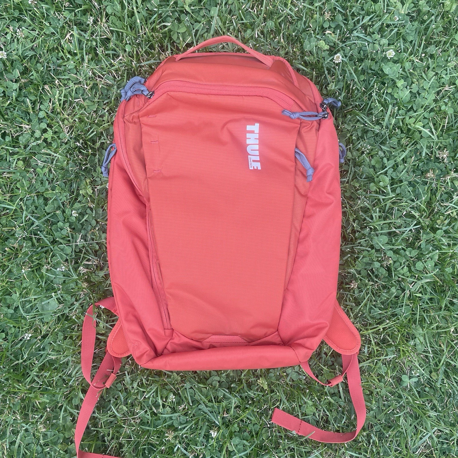 Thule Laptop Orange Backpack Water-Resistant Anti-Theft