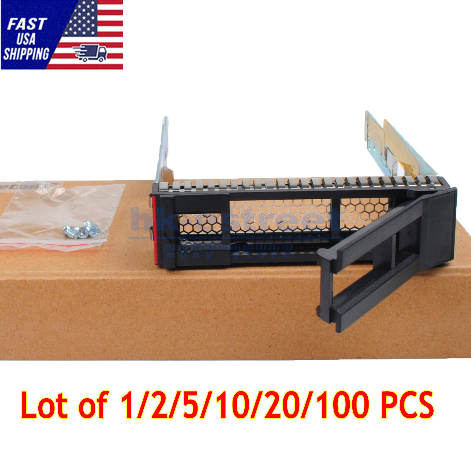 Lot SM17A06251 3.5” LFF HDD Tray Caddy For Lenovo SR550 SR650 SR850 SR950 ST550