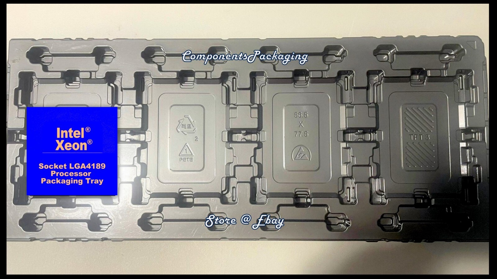 Intel Ice Lake Xeon Packaging Tray for LGA4189 Processor CPU – Lot of 2 5 12 30