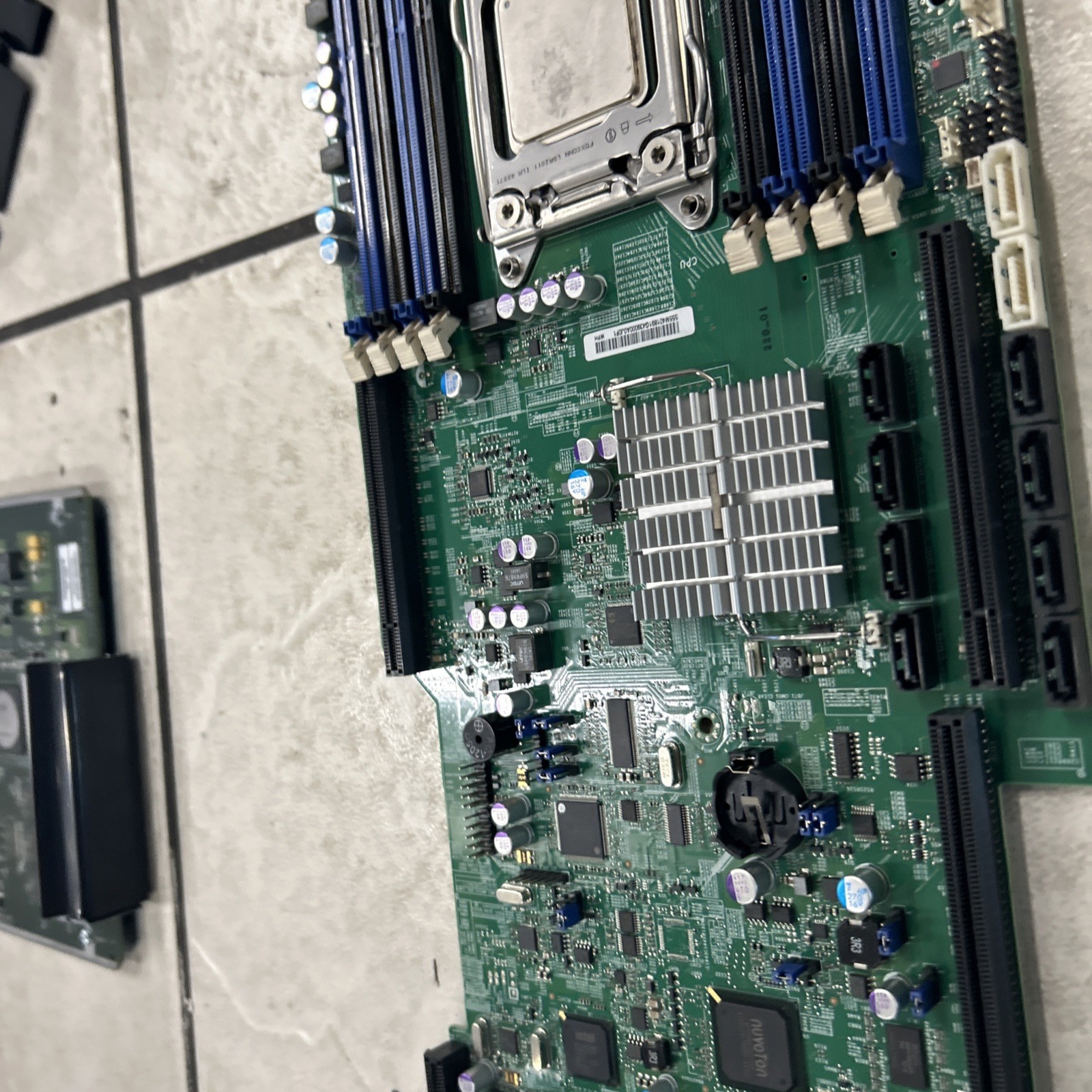 Supermicro X9SRG-F SINGLE SOCKET R LGA 2011 Motherboard w/ Intel Xeon E5-1650V2