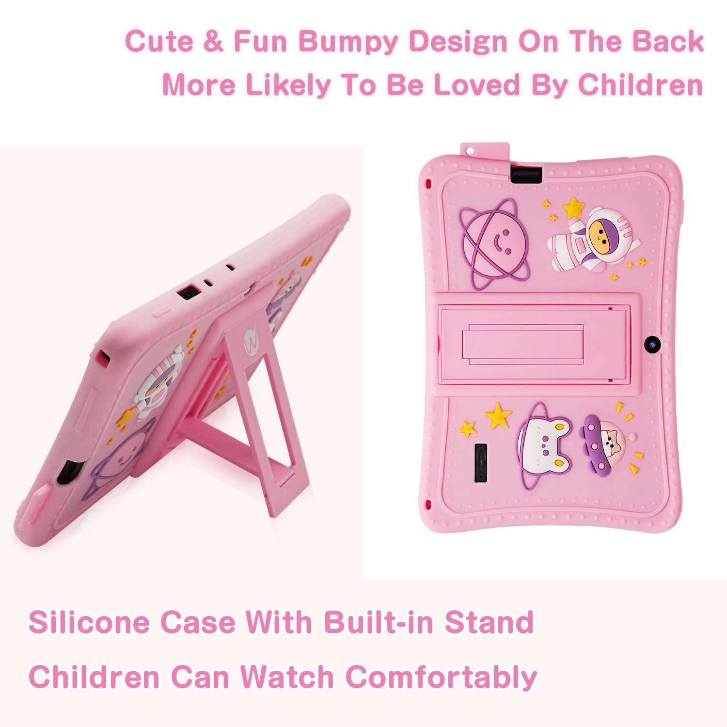 Android Tablets 7 inch Kids Tablet 32GB Bluetooth WiFi Dual Camera Education PAD