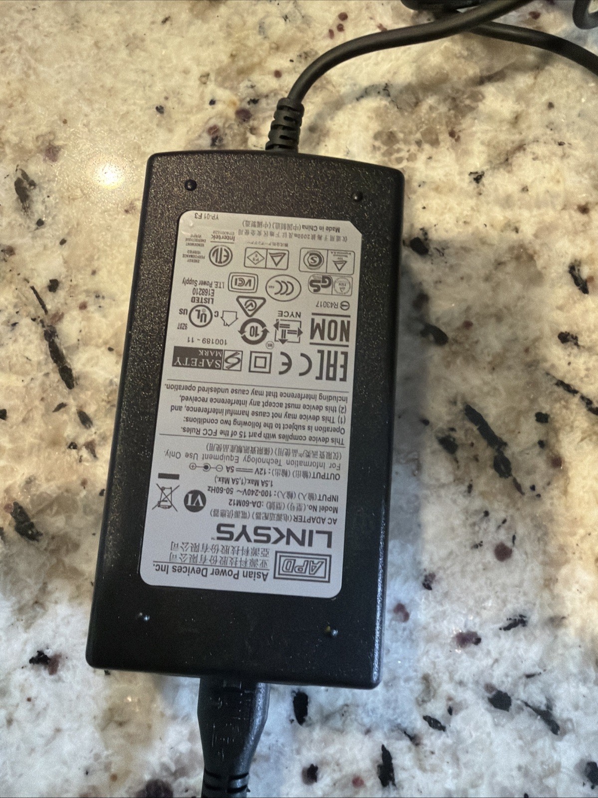 NETGEAR CM2000100NAS Cable Modem Untested Powers On See Description