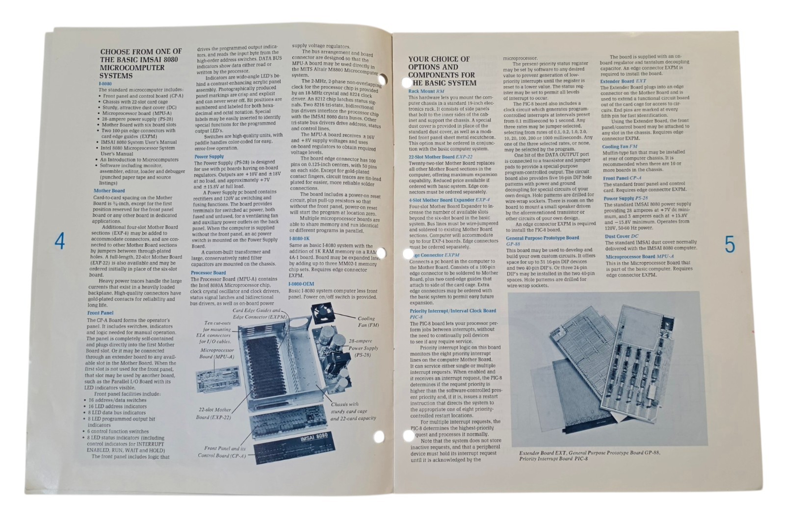 Original IMSAI 8080 Documentation Archive 1976-1978 Manuals Brochures Errata
