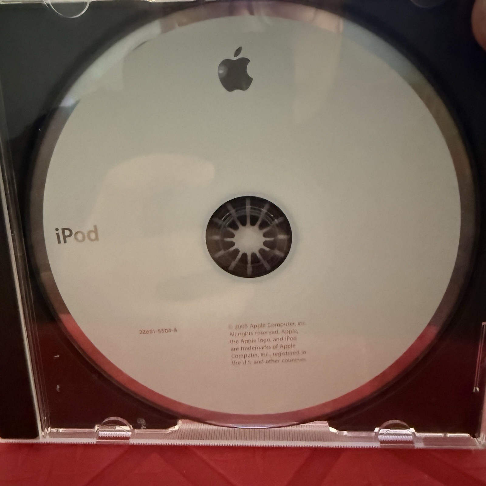 2005 Mac Macintosh iPod Music MP3 Player Software Set Up Instructions – CD-ROM
