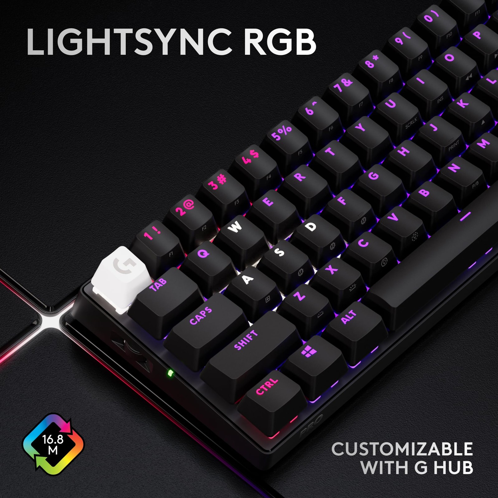 Logitech PRO X 60 LIGHTSPEED TKL Wireless Optical Tactile Switch Gaming