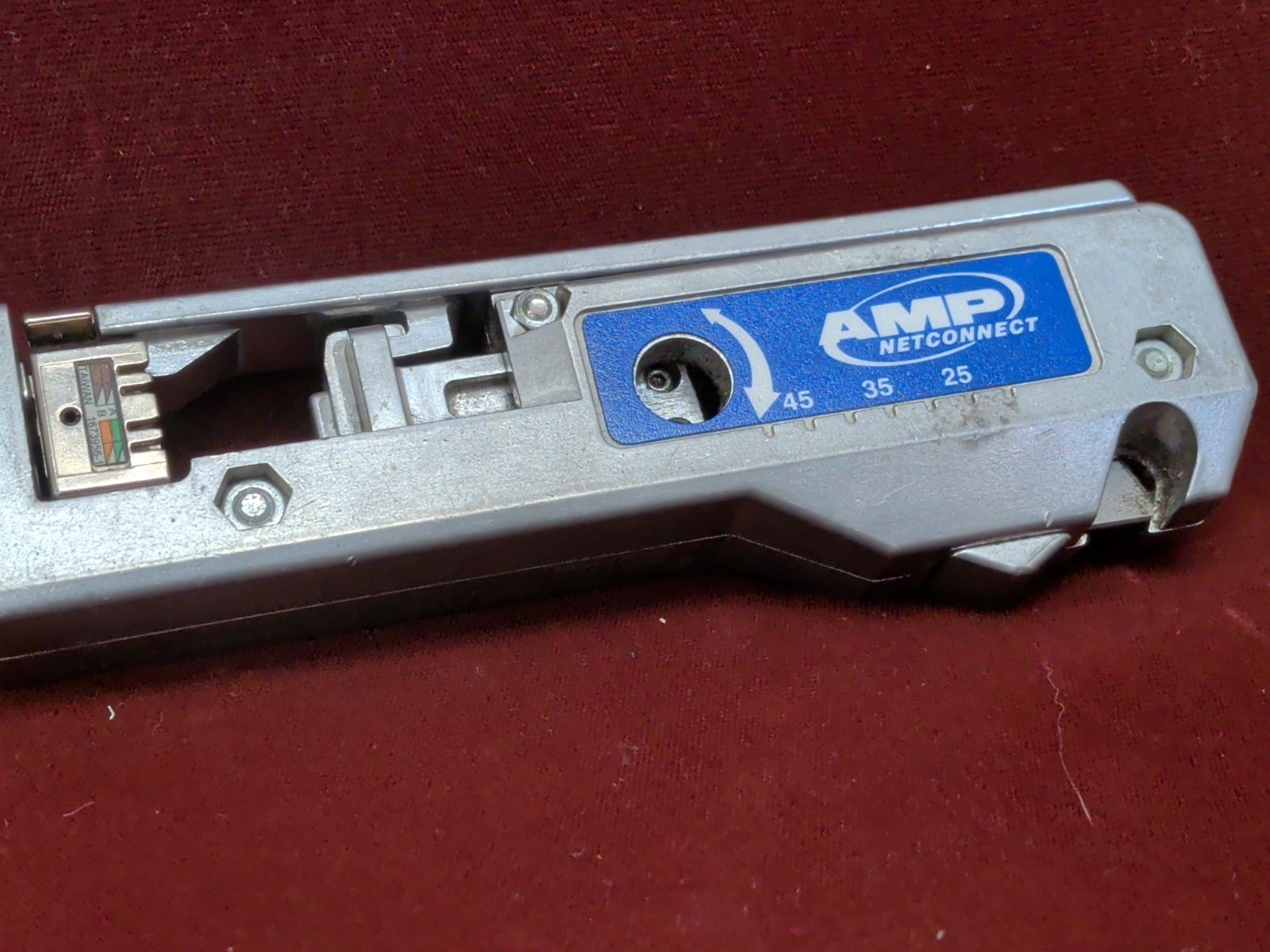 AMP Netconnect Punch Down Termination Tool w/ Pouch, MPN 3547A 300133-1