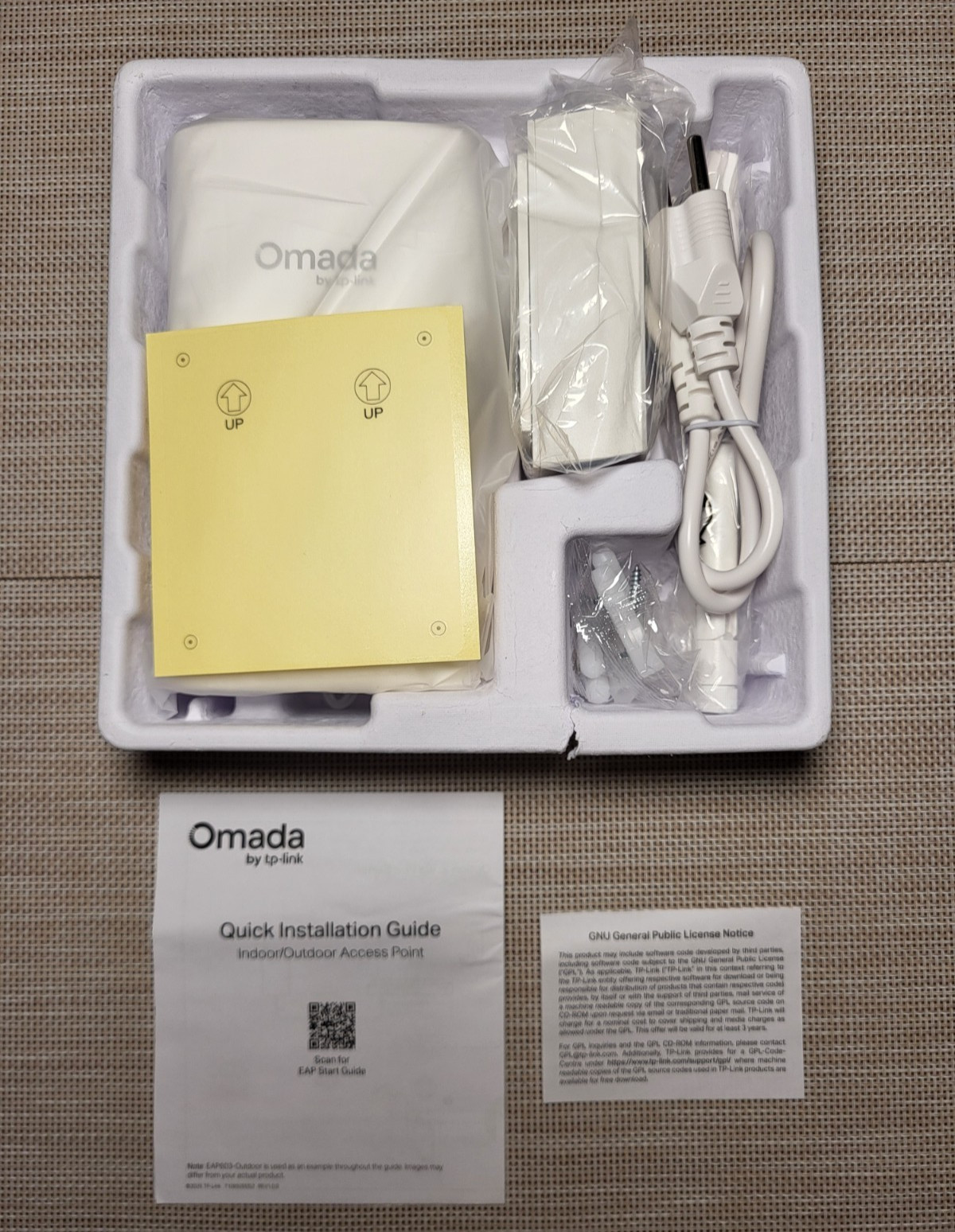 [OPEN BOX] TP-Link Omada WiFi 6 AX1800 EAP603 Outdoor Long Range Access Point