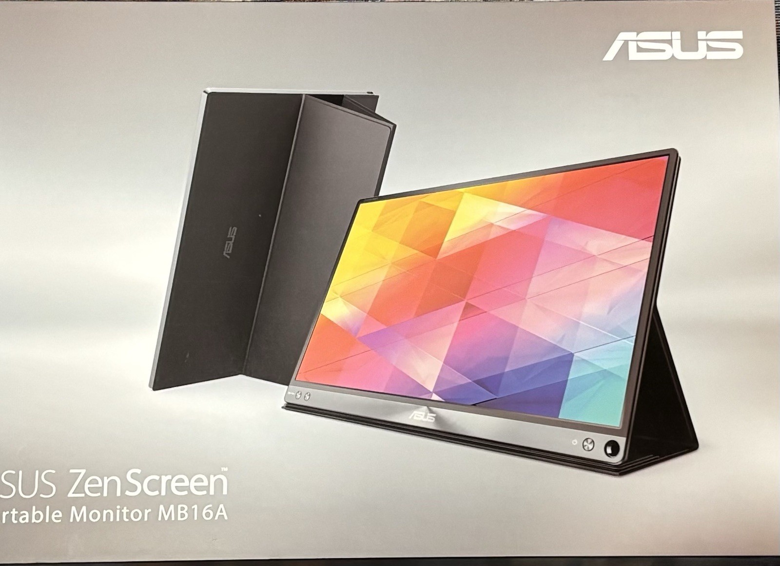 ASUS ZenScreen MB16A 16″ IPS LCD Portable Monitor 1920×1080 USB-C Slim Bezel