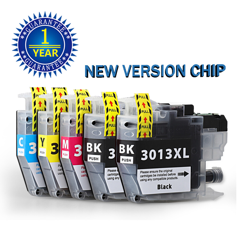 5PK LC-3013 LC3013 XL Ink Cartridge for Brother MFC-J491DW J497DW J690DW J895DW