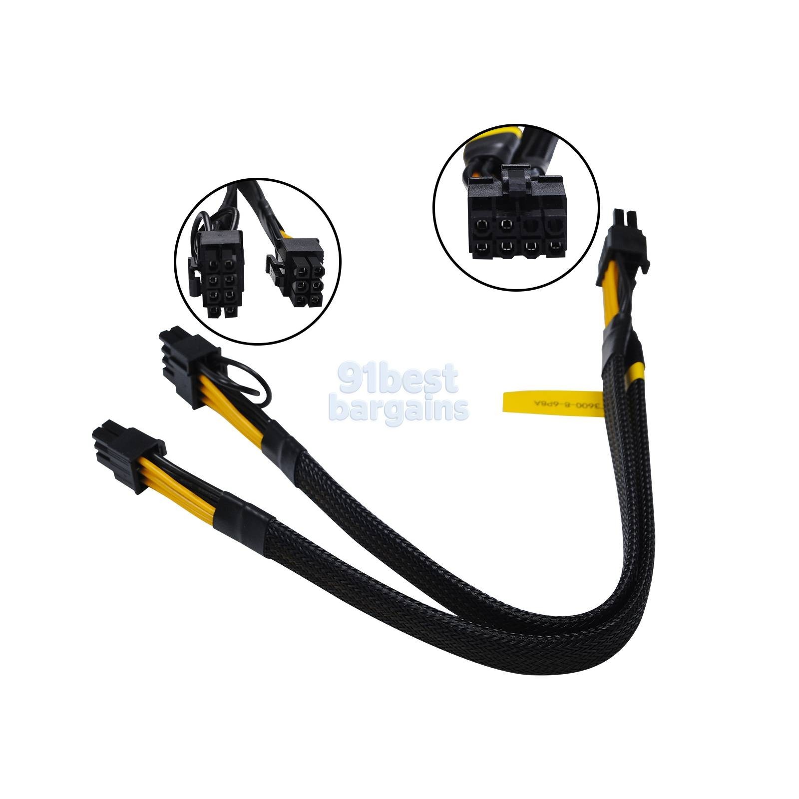 8-pin to 6+8-pin PCI-E GPU Power Cable for Dell Precision T7810 T7820