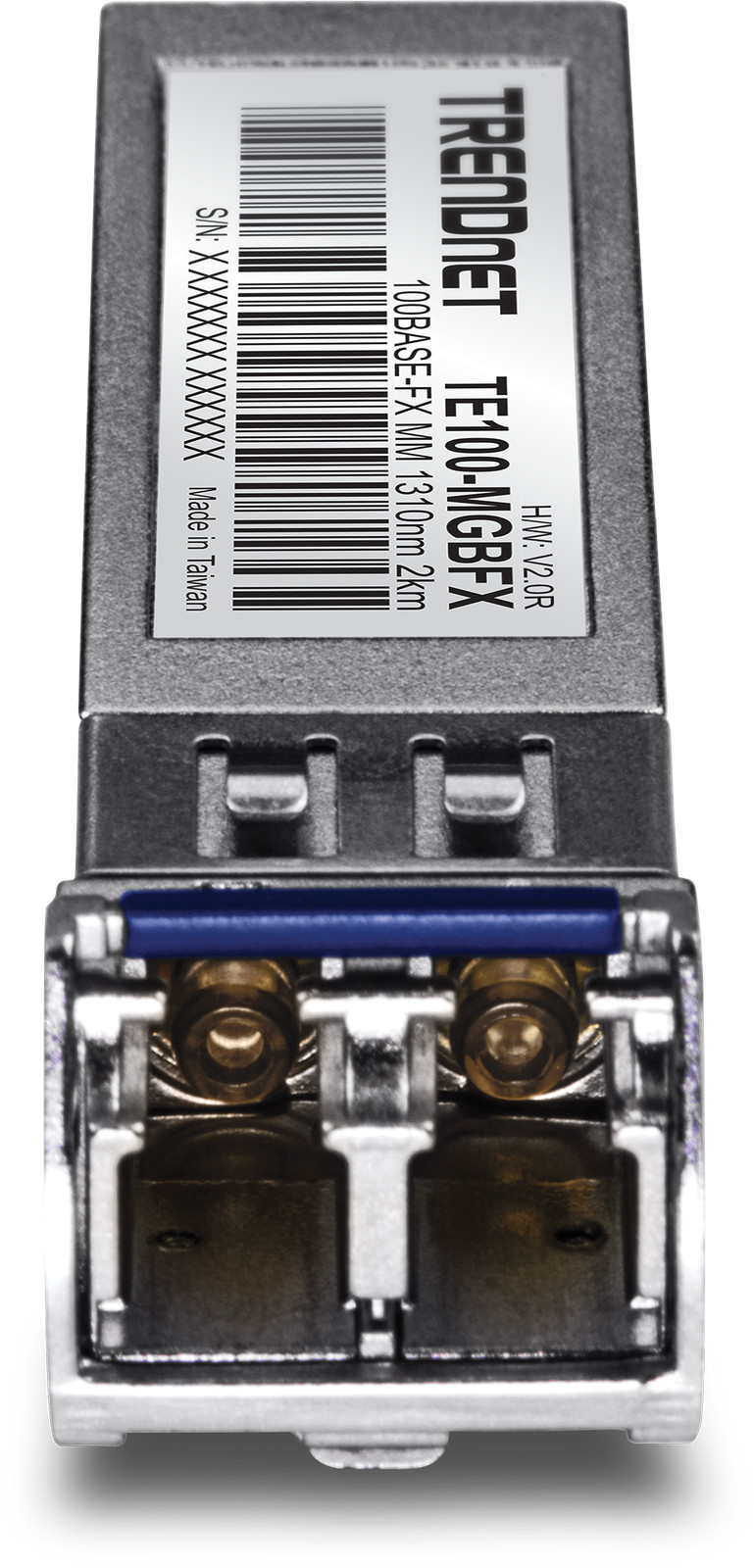 TRENDnet TE100-MGBFX Mini-GBIC Multi-Mode 100Base-FX LC Module (2KM)
