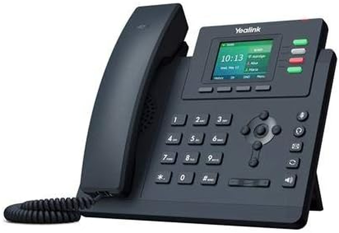 T33G IP Phone – Power Adapters Included – 1 Year Manufacturer – Unlocked Can Be