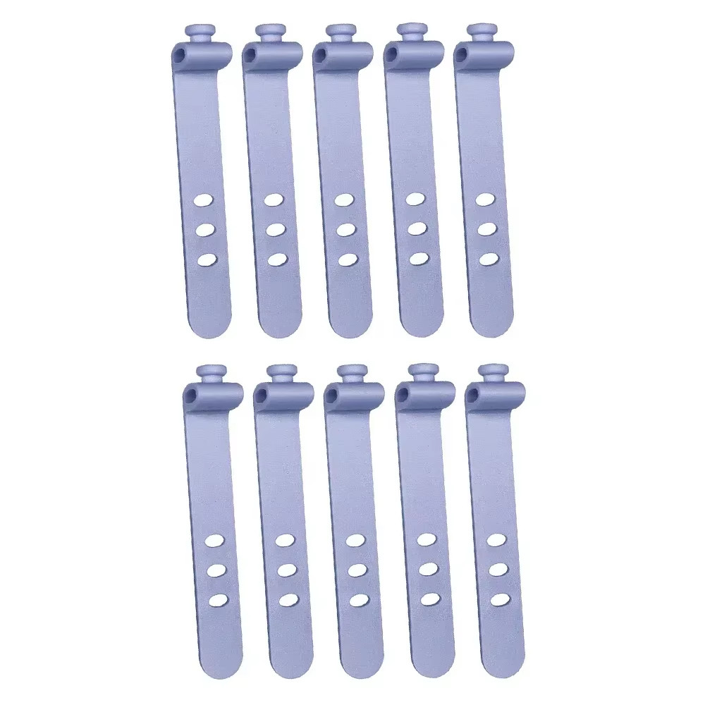 Phone Cable Organizer Earphone Clip Charger Cord Management 3 Hole Line Storge H