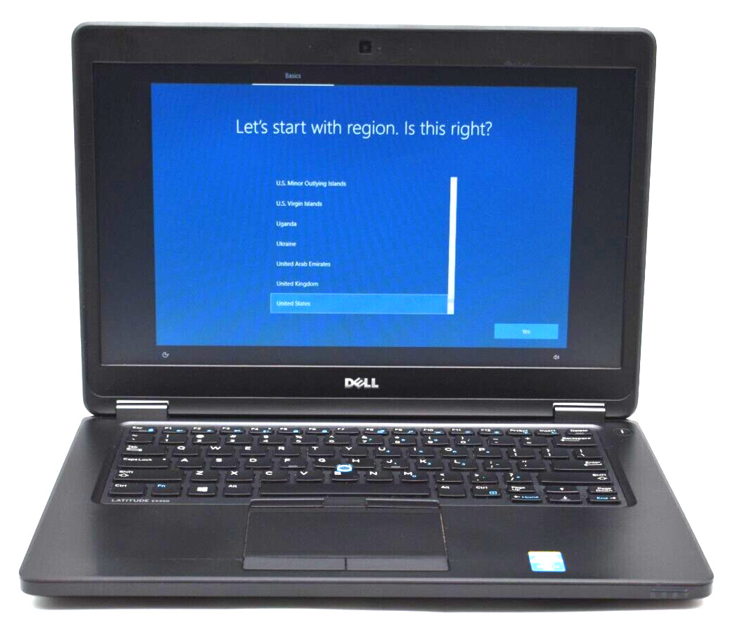 14″ Dell LATITUDE E5450 Laptop i7-5600U @ 2.60GHz 8GB RAM 256GB SSD Win 10 Pro