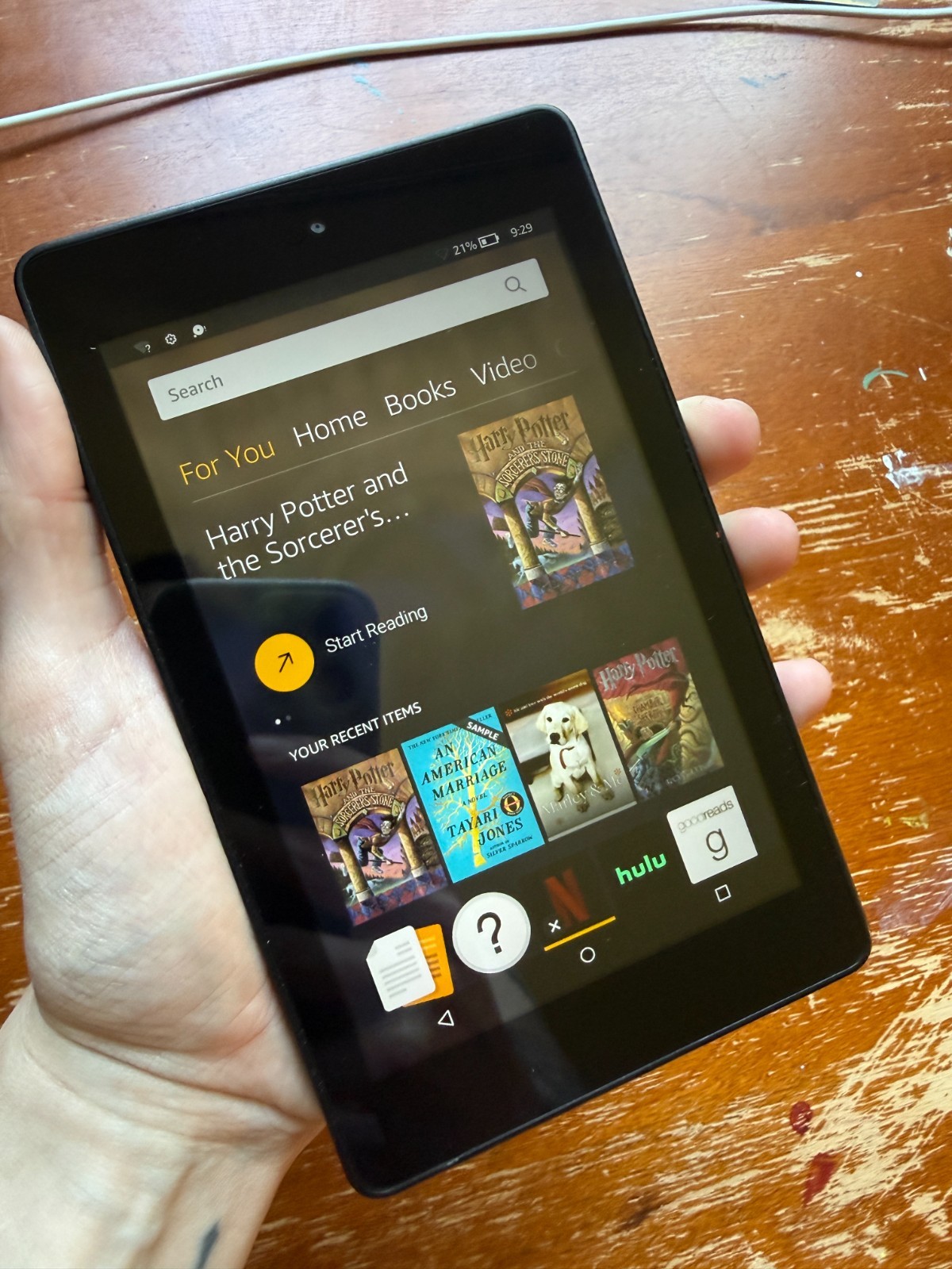 Amazon Fire HD 6 8GB, Wi-Fi, 6inch – Black