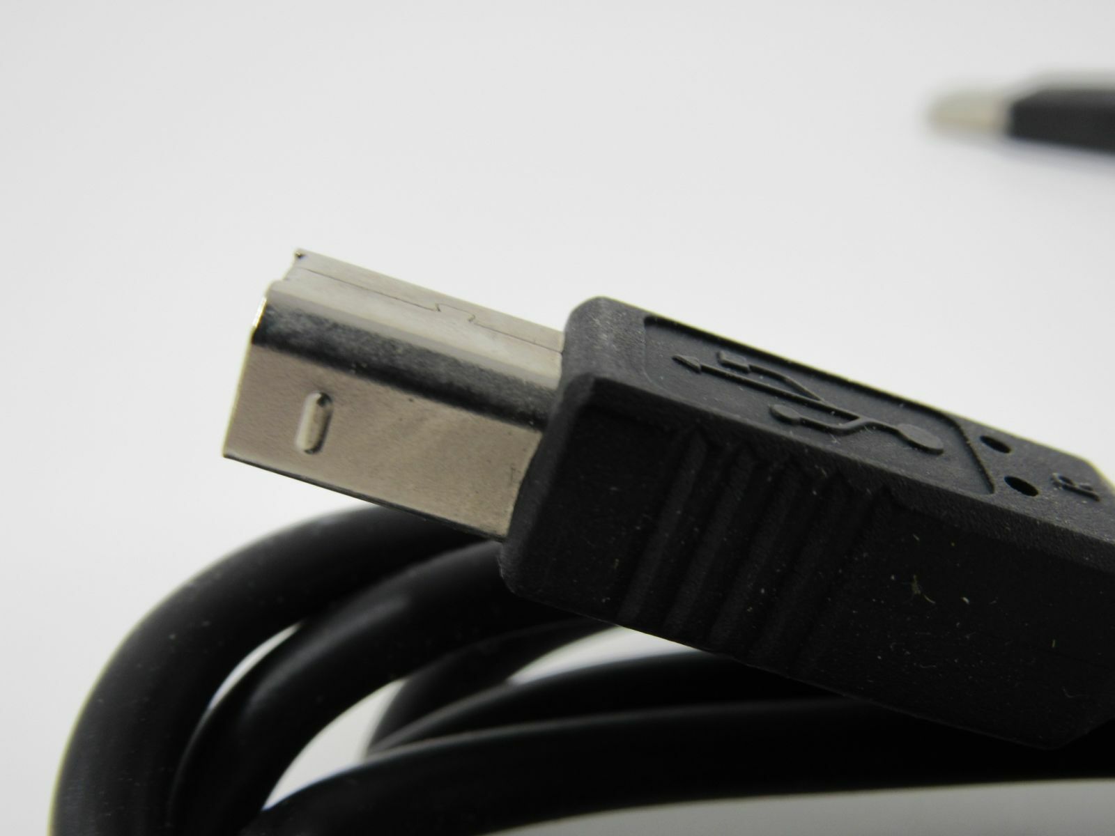Standard USB A Plug to USB B Plug Cable 5.5 ft Male