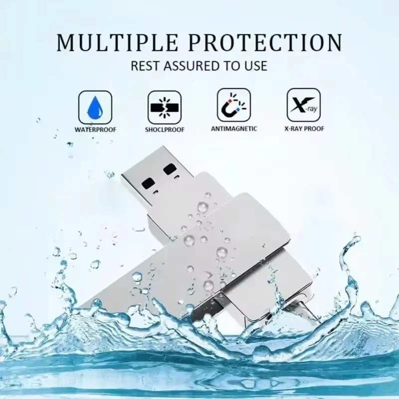 64GB 512GB Type C Flash Drive 2 in 1 OTG USB 3.2+USB C Memory Stick Thumb Drive