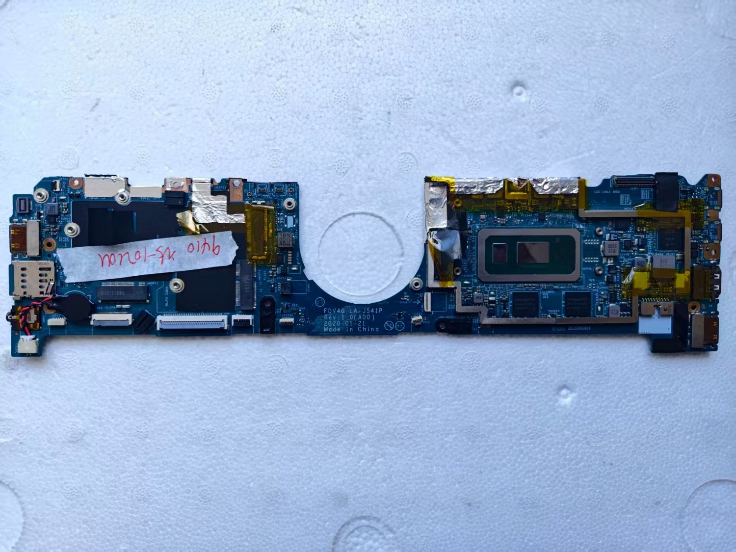 081YC4 0NF67M LA-J541P For DELL Latitude 9410 Motherboard I5 I7 8GB 16GB