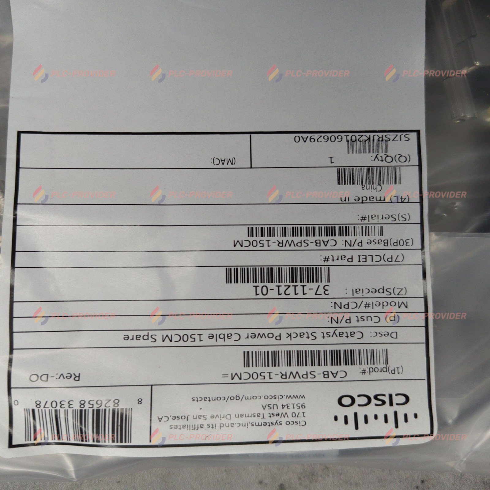 1PC CAB-SPWR-150CM Cisco Brand New Good Quality