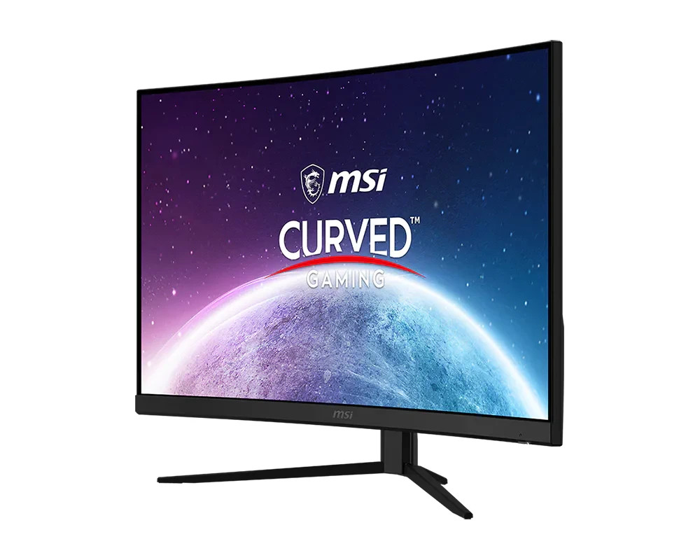 MSI G32C4X 32″ 1920 x 1080 FHD 250Hz Curved Gaming Monitor Cerified Refurbished