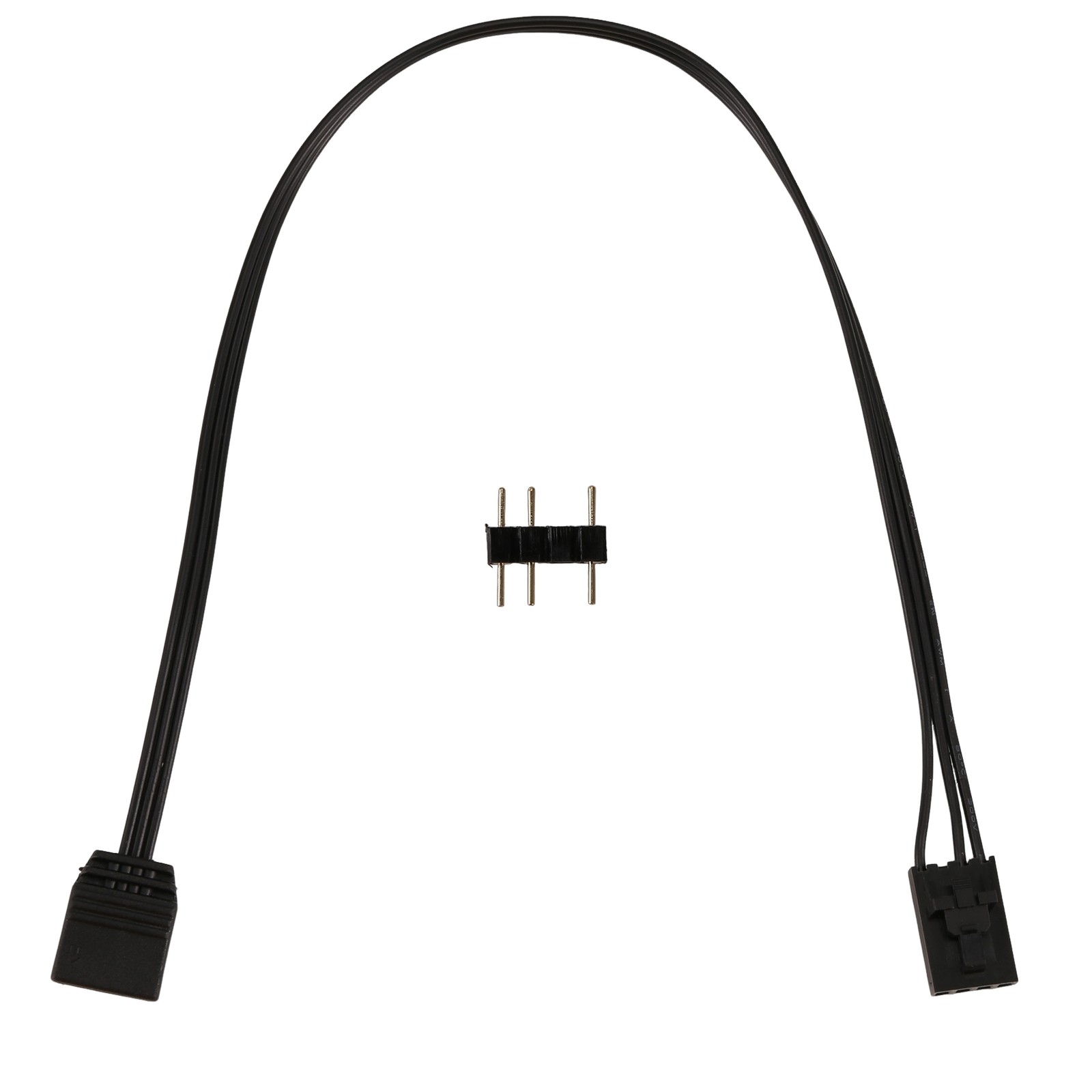 For 4PIN RGB to Standard ARGB 3-Pin 5V Adapter Connector RGB Cable 25cm J8H7