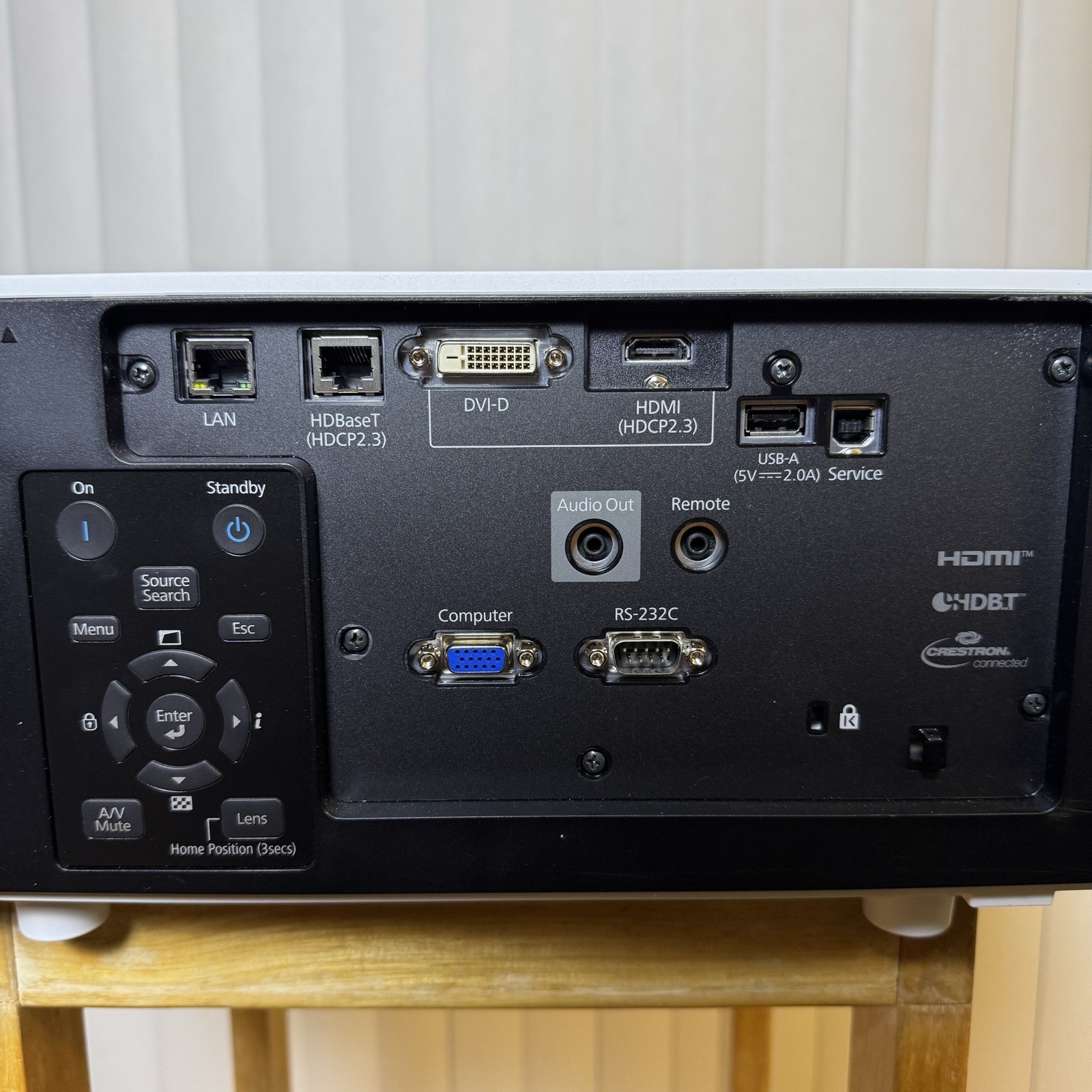 Epson EB-PU1008W 3LCD WUXGA 8,500 Lumen Laser Projector w/ 4K | 2726 Light Hours