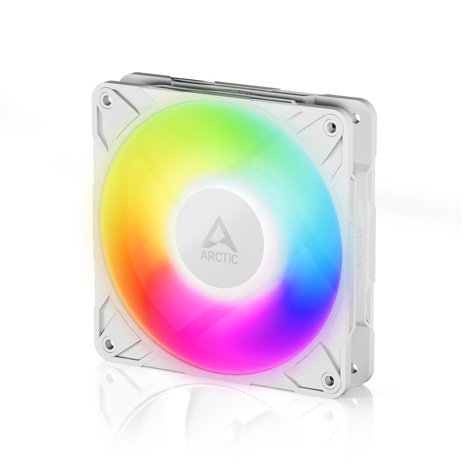 ARCTIC P12 Pro PST A-RGB white Fan 120 mm PWM PC Case Silent