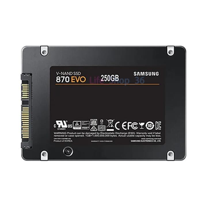 SAMSUNG SSD 870 EVO 1TB 500GB 250GB 2.5″ SATA III Solid State Drive For Dell PC