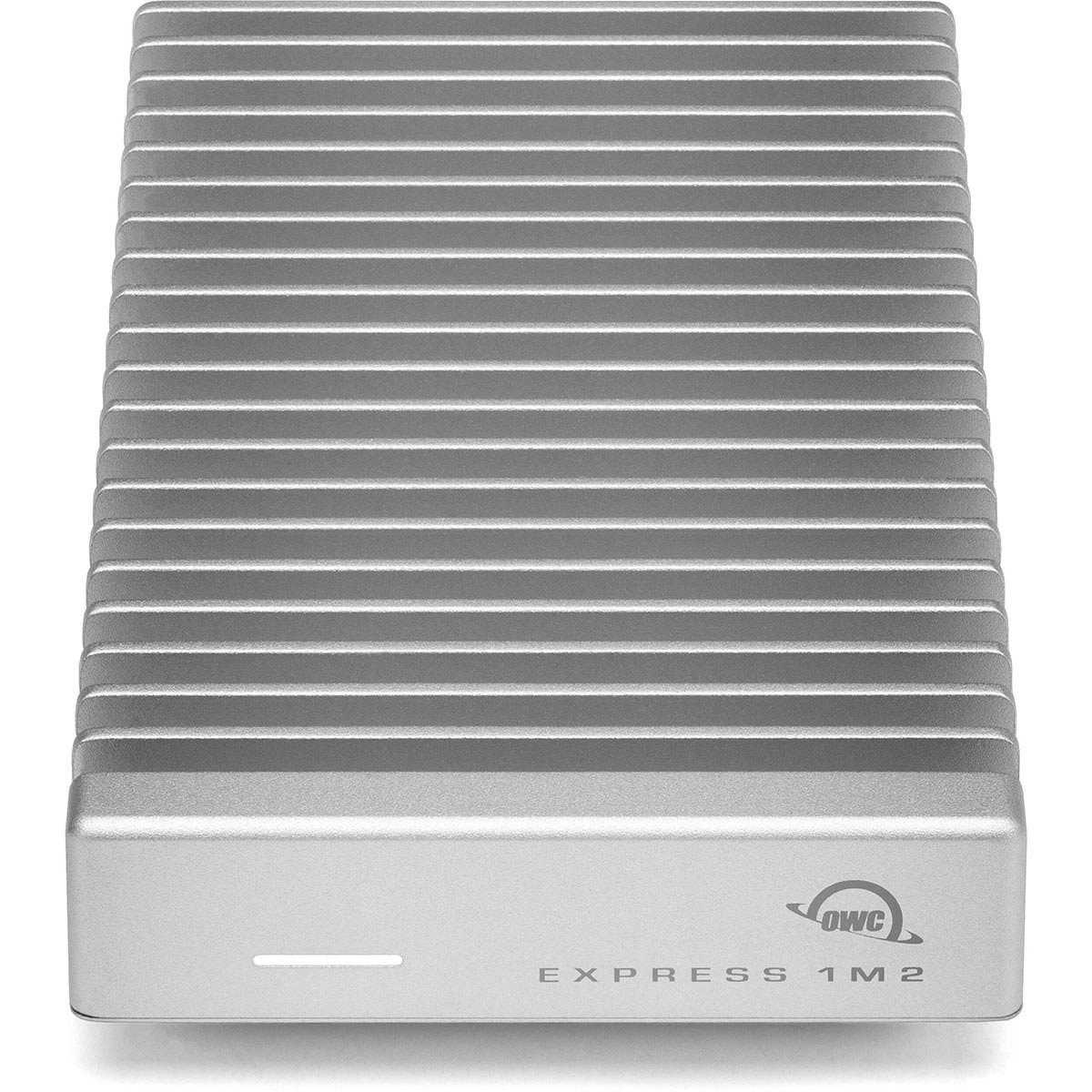 OWC Express 1M2 USB4 Portable NVMe M.2 External SSD Enclosure, Silver