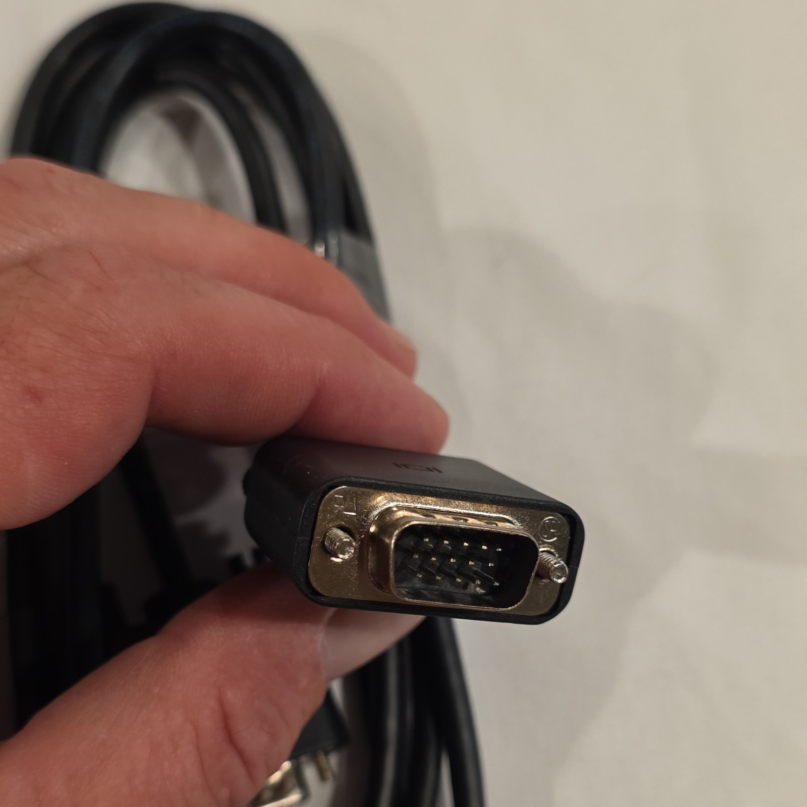 VGA/SVGA D-Sub Male to Male Monitor Cable, Black, 6 ft (MPN 22020008985)