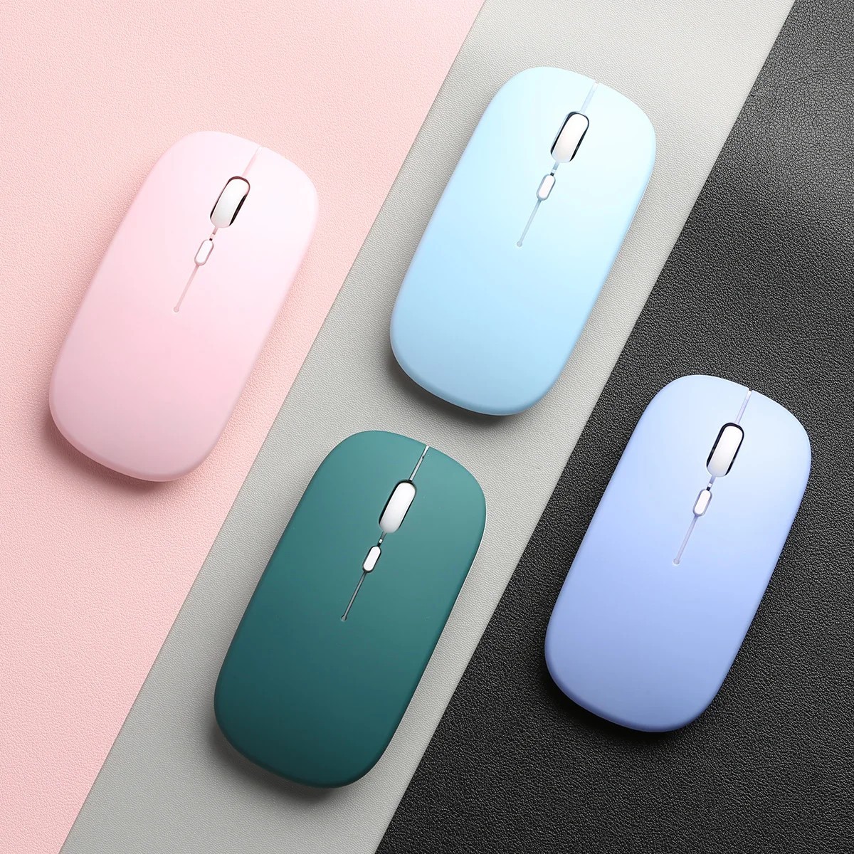 2.4GHz USB Wireless Optical Mouse Mice for Apple Mac Macbook Pro Air PC White US