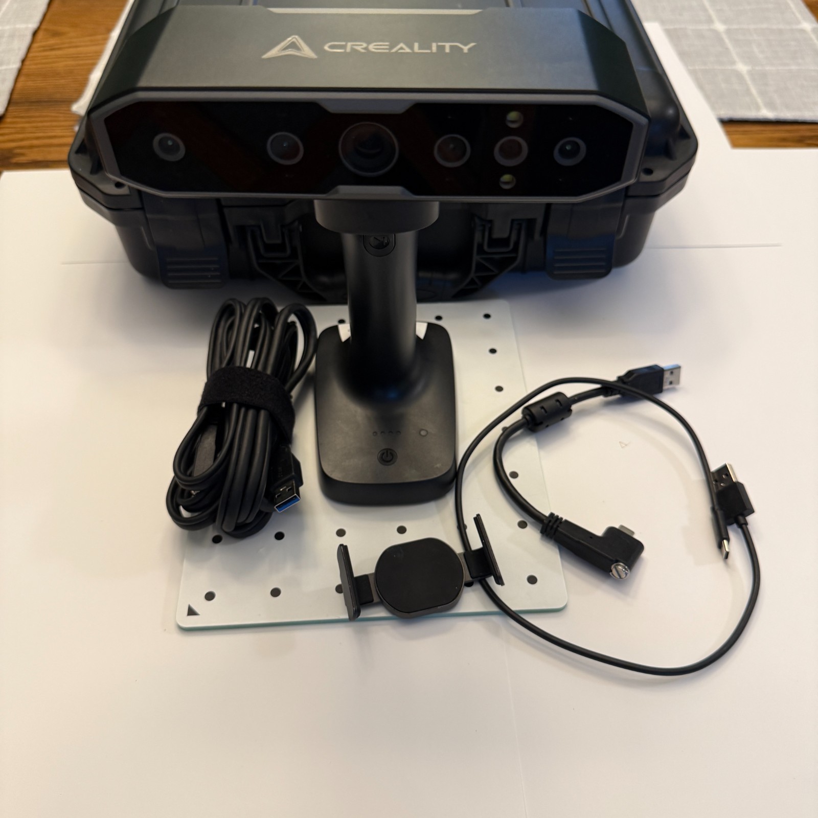 Creality CR-Scan Otter 3D Scanner w/ Scan Bridge Mint Cond Full Kit Hard Case