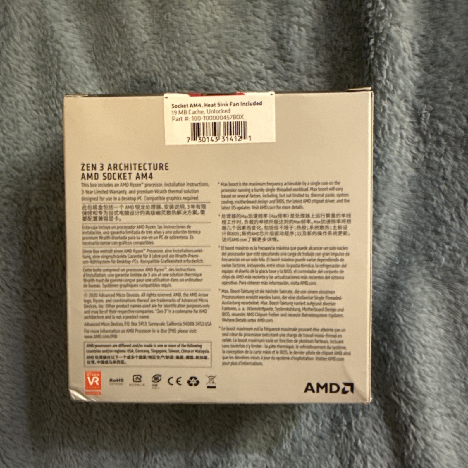 AMD Ryzen 5 5000 brand new in unopened box