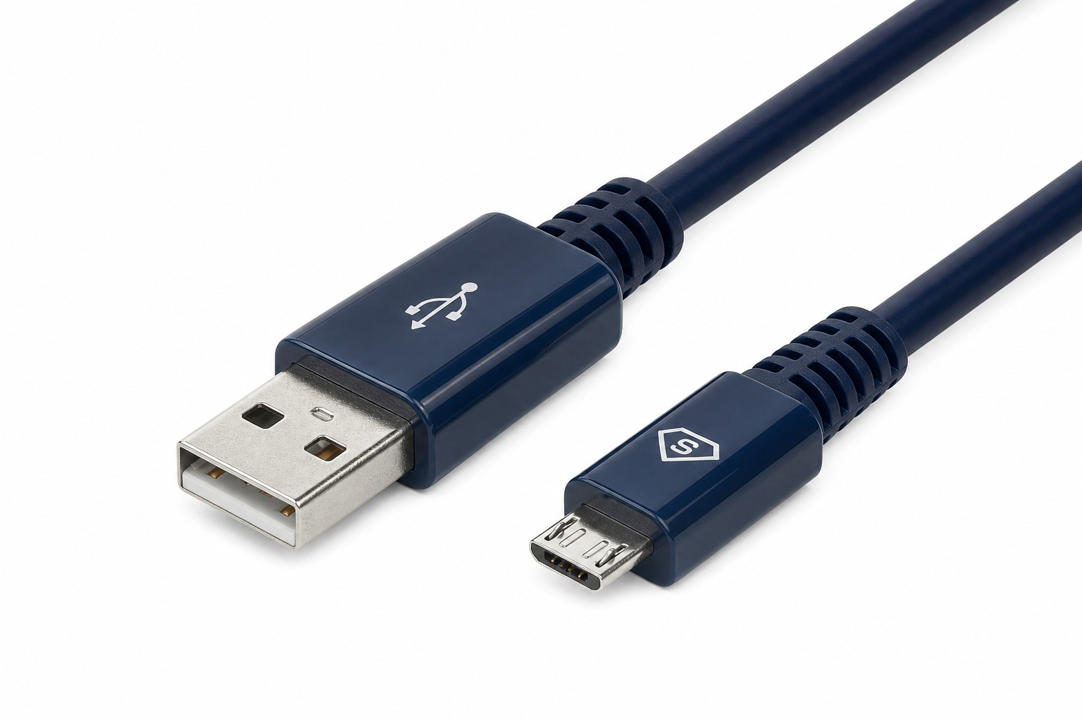 3FT Micro USB 2.0 Cable Blue Type A – Micro-USB – Brand New!