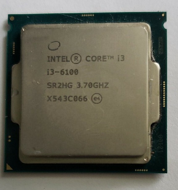 Intel Core i3-6100 SR2HG 3.7GHz Four-Thread 6th Gen Skylake Processor HD 530