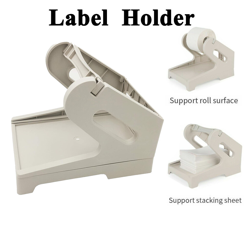 Thermal Label Holder for 4″x6″ Roll and Fanfold Labels For Desktop Label Printer