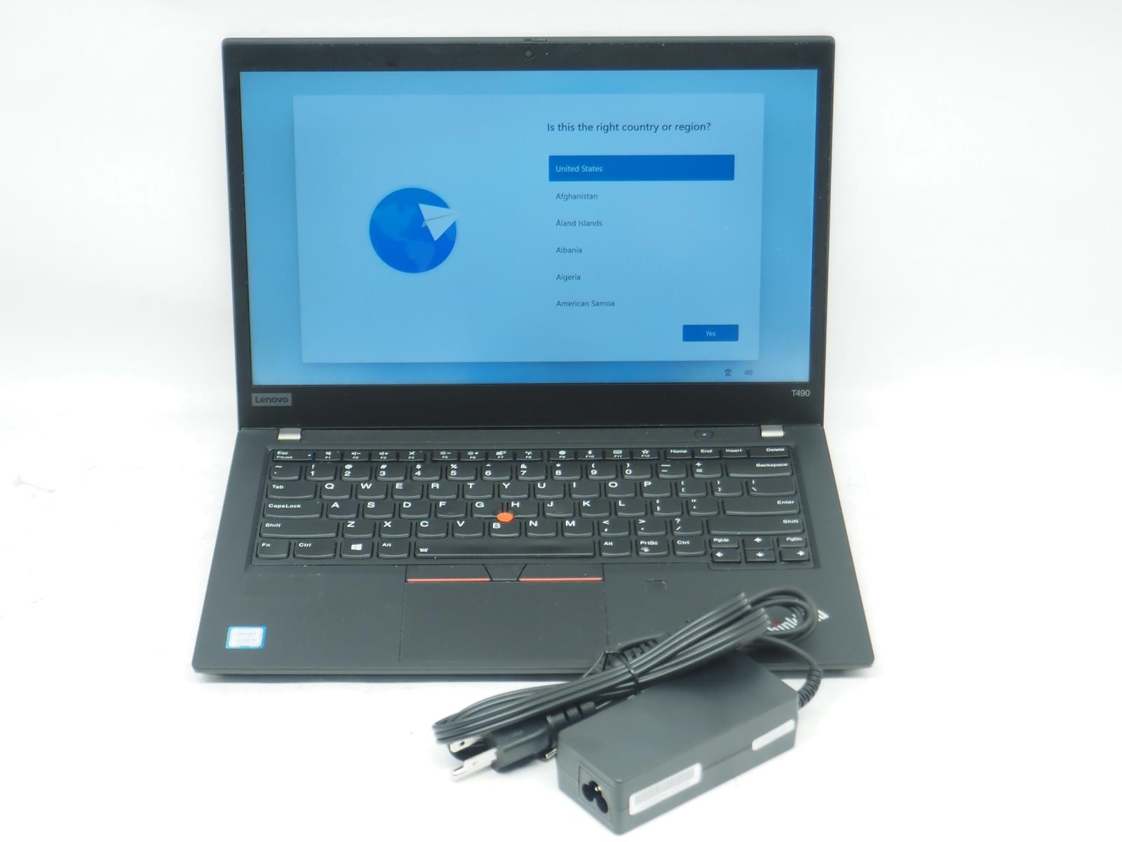 LENOVO THINKPAD T490 14″ Intel Core i5-8265u 1.60GHz 8GB RAM 256GB Grade B