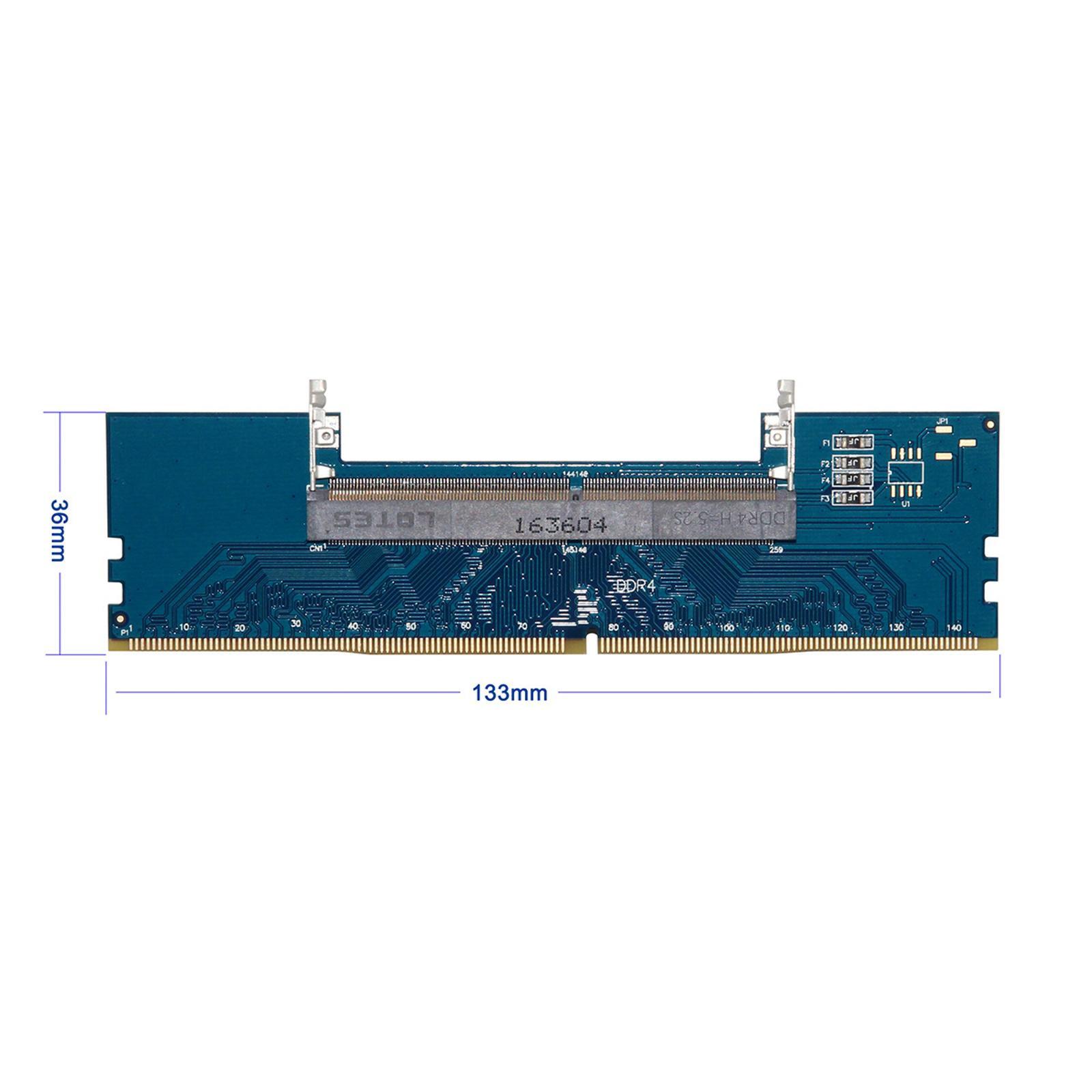 DDR3 DDR4 DDR5 Laptop To Desktop Memory Adapter Card SO-DIMM To PC DIMM Cards