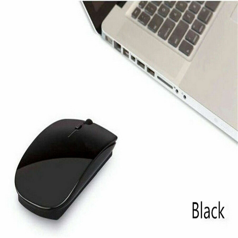 Slim 2.4GHz Optical Wireless Optical Mouse USB Receiver For Laptop PC DELL ACER