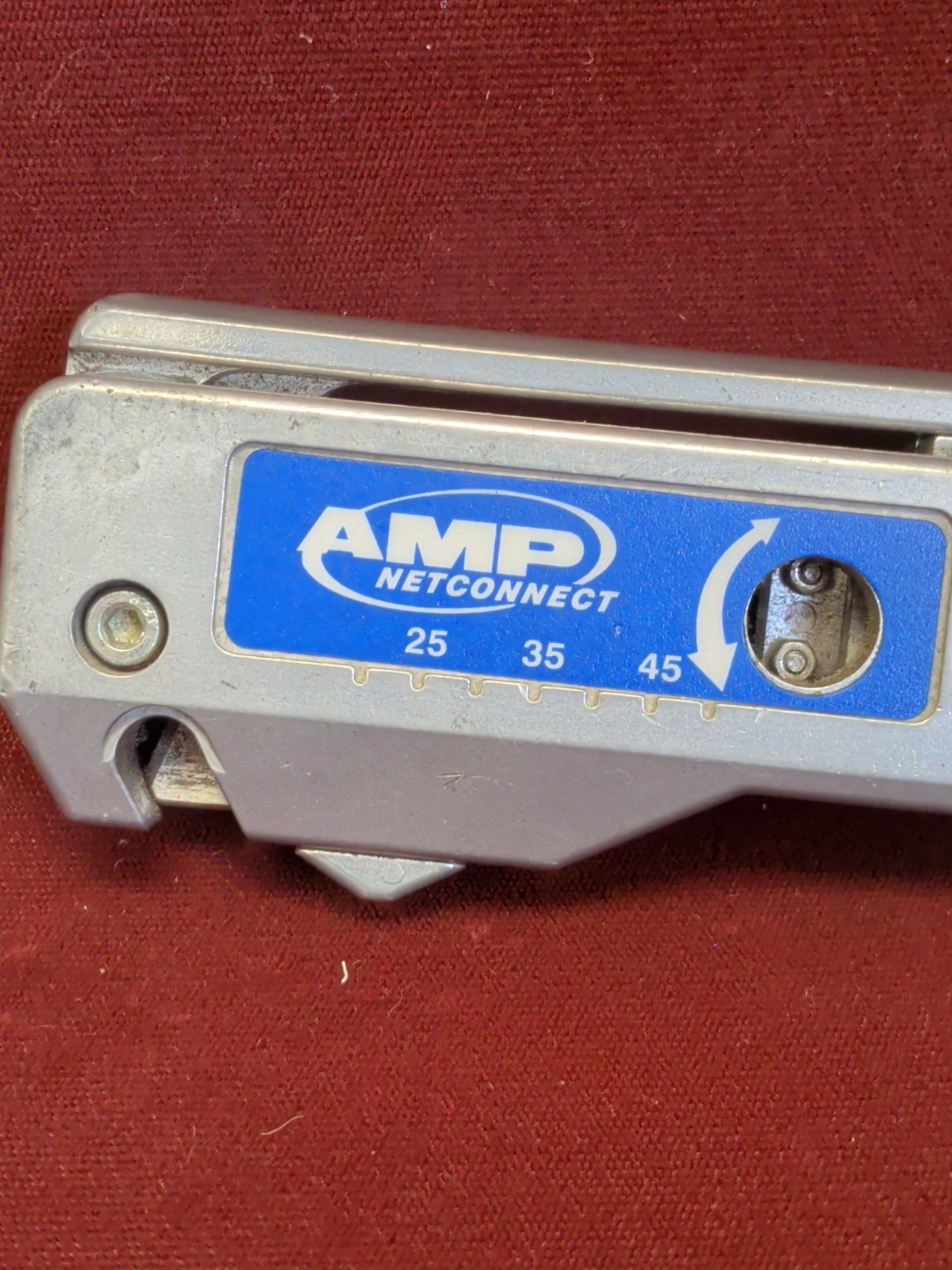 AMP Netconnect Punch Down Termination Tool w/ Pouch, MPN 3547A 300133-1